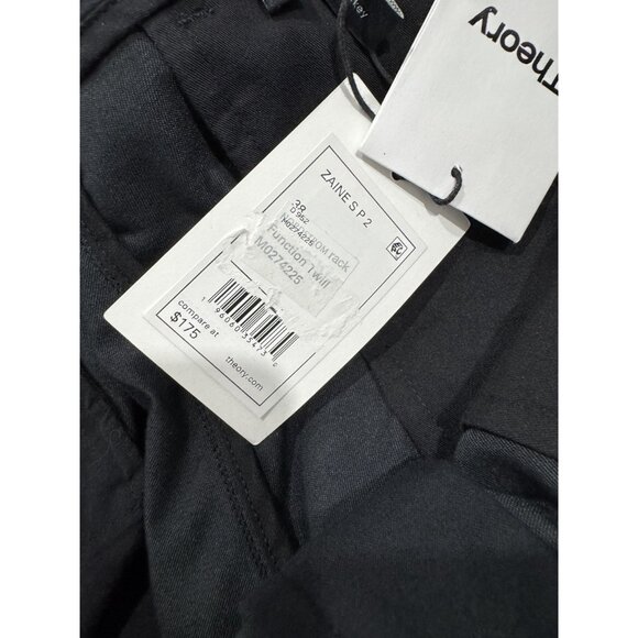 THEORY Zaine S P 2 Men Black Function Twill Shorts 38 - Picture 5 of 6